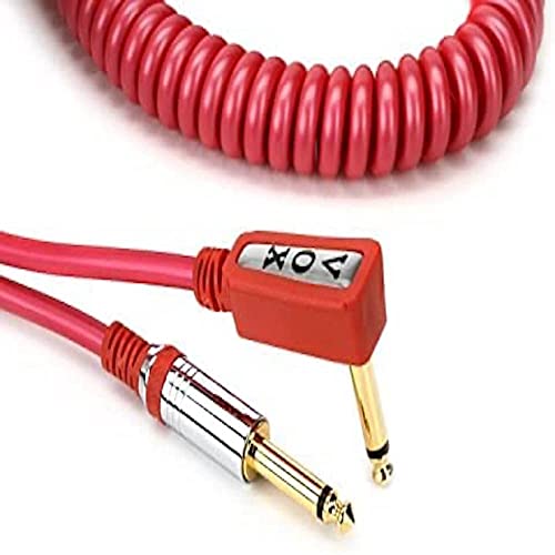 【中古】「未使用品」VOX ヴォックス ケーブル ギターシールド 長さ6m カールコードタイプ S/Lジャックタイプ VGC-19 41DHrkK+1iL.jpg